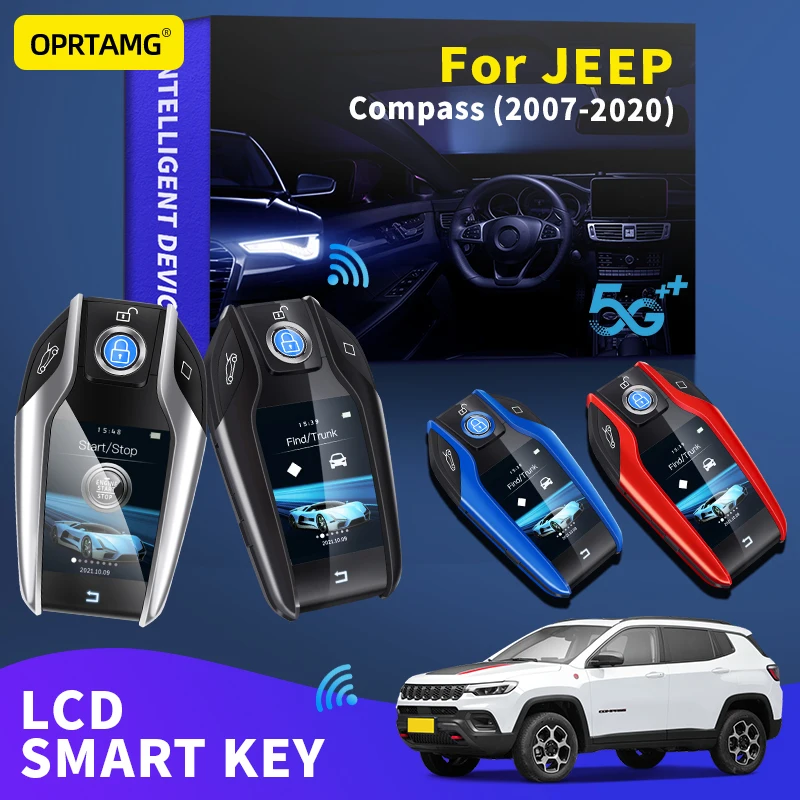 Запуск одной кнопкой для JEEP Compass 2007-2020 автомобильный умный пульт дистанционного управления ключ ЖК-дисплей умный ключ для брелока без ключа ...
Запуск одной кнопкой для JEEP Compass 2007-2020 автомобильный умный пульт дистанционного управления ключ ЖК-дисплей умный ключ для брелока без ключа ...