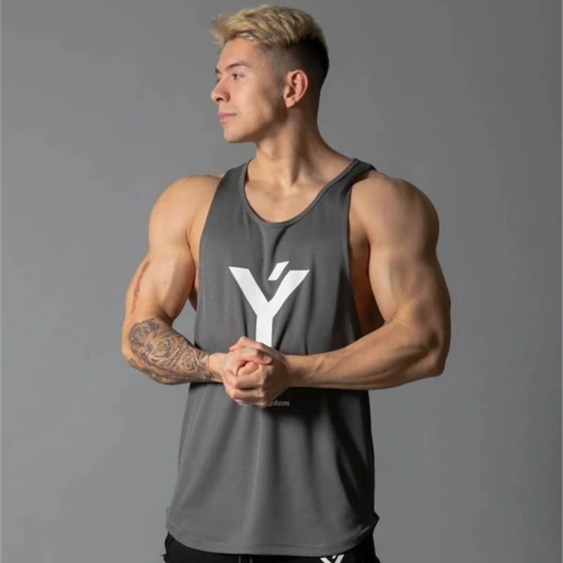New Brand Mens Tank Top Workout Mesh Gyms Clothing Bodybuilding Musculation Fitness Singlets Sleeveless Vest Muscle Sport Shirt
New Brand Mens Tank Top Workout Mesh Gyms Clothing Bodybuilding Musculation Fitness Singlets Sleeveless Vest Muscle Sport Shirt