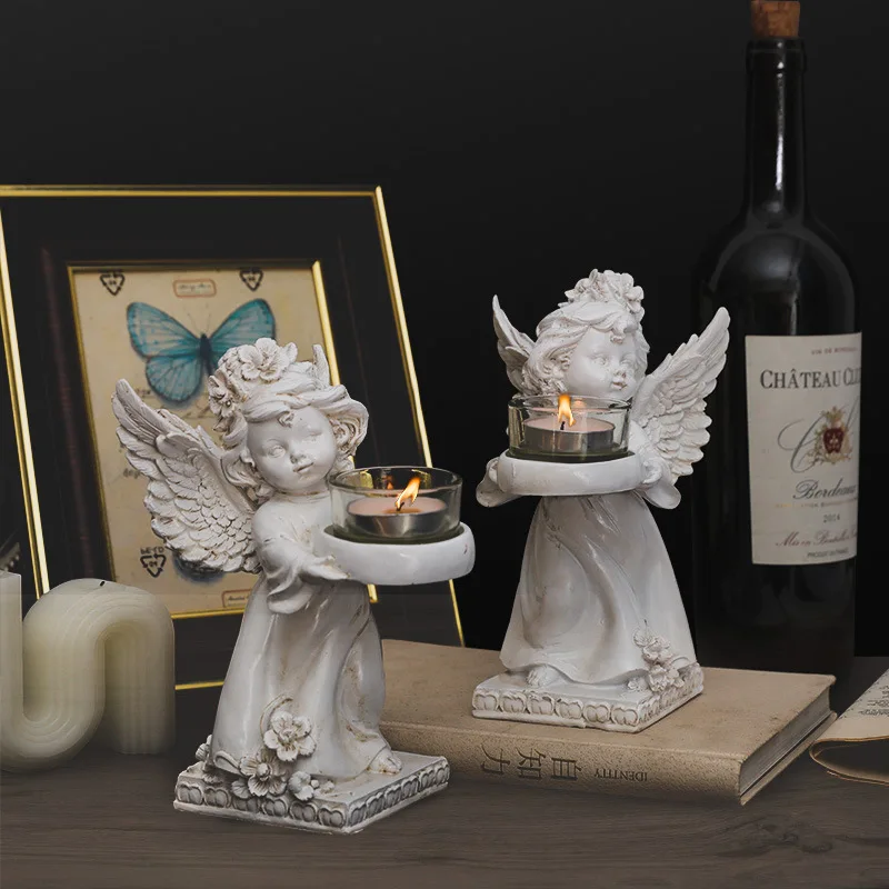 Nordic Creative Angel Girl Sculpture Candle Candlestick Ornament Home Decoration Decor Living Room Bookcase Crafts Resin Statue
Nordic Creative Angel Girl Sculpture Candle Candlestick Ornament Home Decoration Decor Living Room Bookcase Crafts Resin Statue