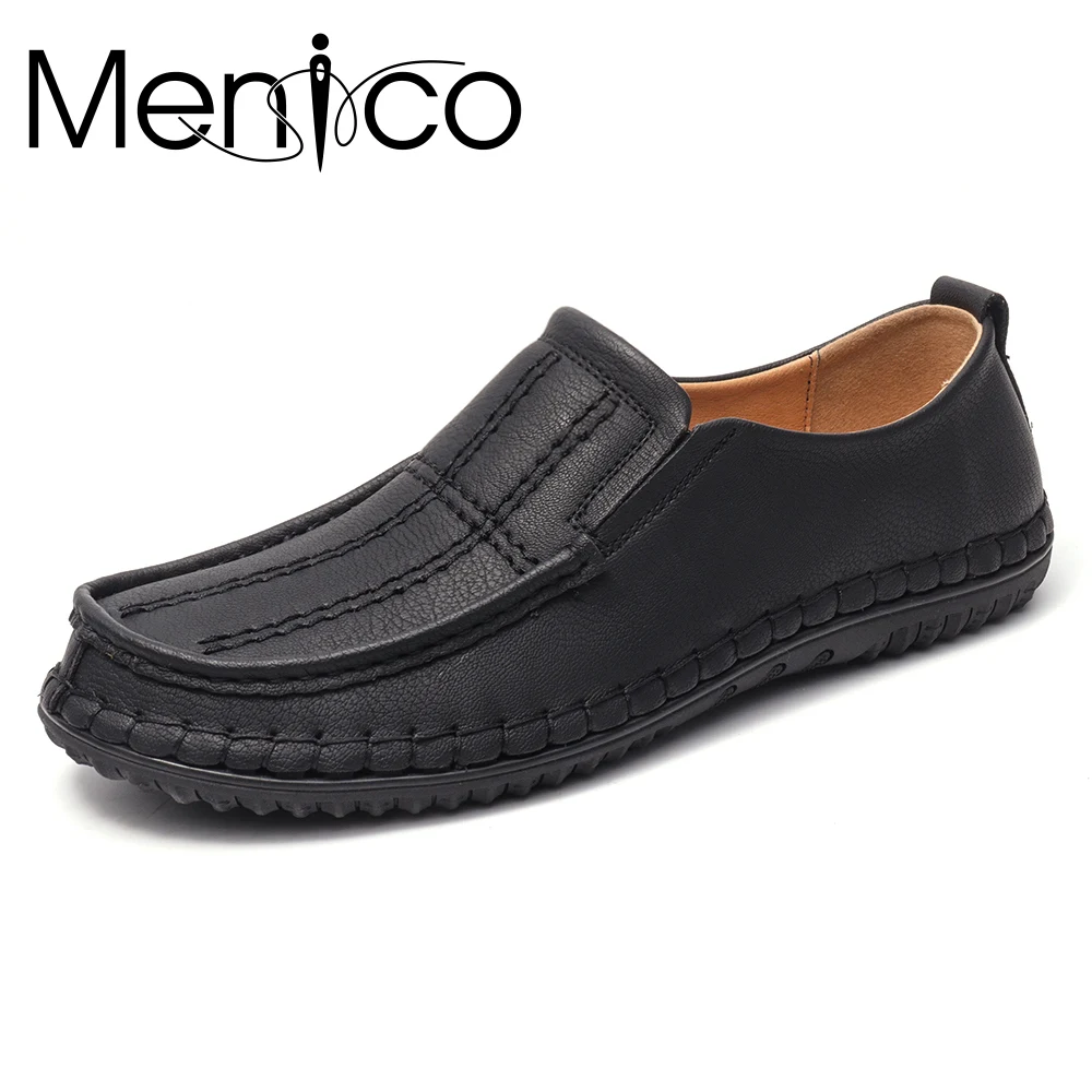 Menico 2022 New Leather Loafers Fashion Men Casual Sneakers Anti-slip Shoes Luxury Office Wedding Camping Running Hiking Shoes
Menico 2022 New Leather Loafers Fashion Men Casual Sneakers Anti-slip Shoes Luxury Office Wedding Camping Running Hiking Shoes