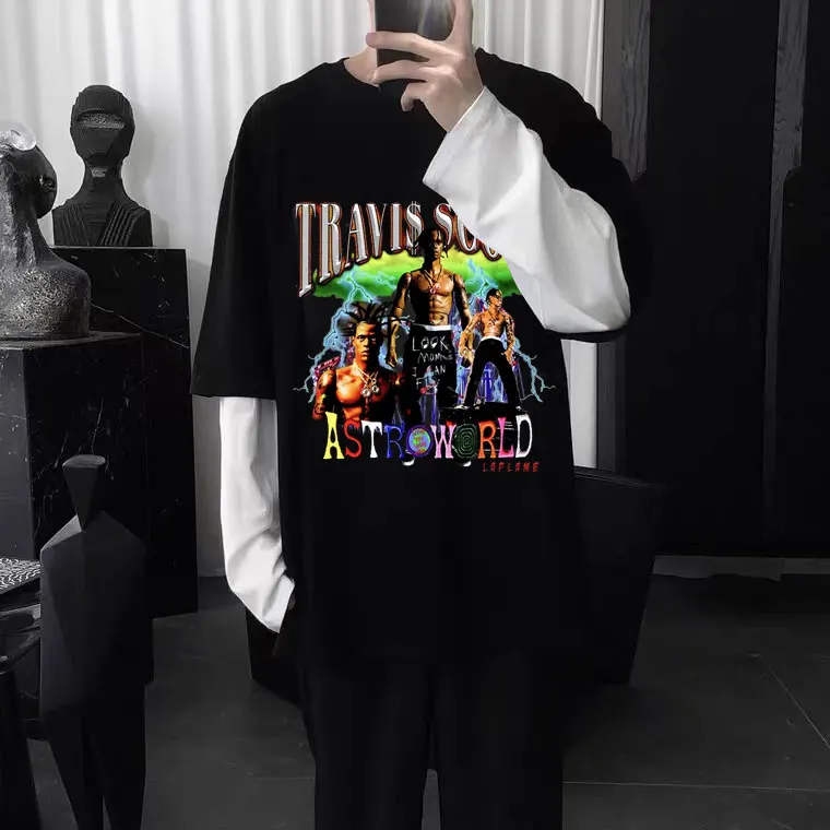 Cactus Jack Tshirt Short Sleeve Men Women Astroworld Travis Scott Tees Hip Hop Trend Casual T Shirt FASHION Logo Print T-shirt
Cactus Jack Tshirt Short Sleeve Men Women Astroworld Travis Scott Tees Hip Hop Trend Casual T Shirt FASHION Logo Print T-shirt