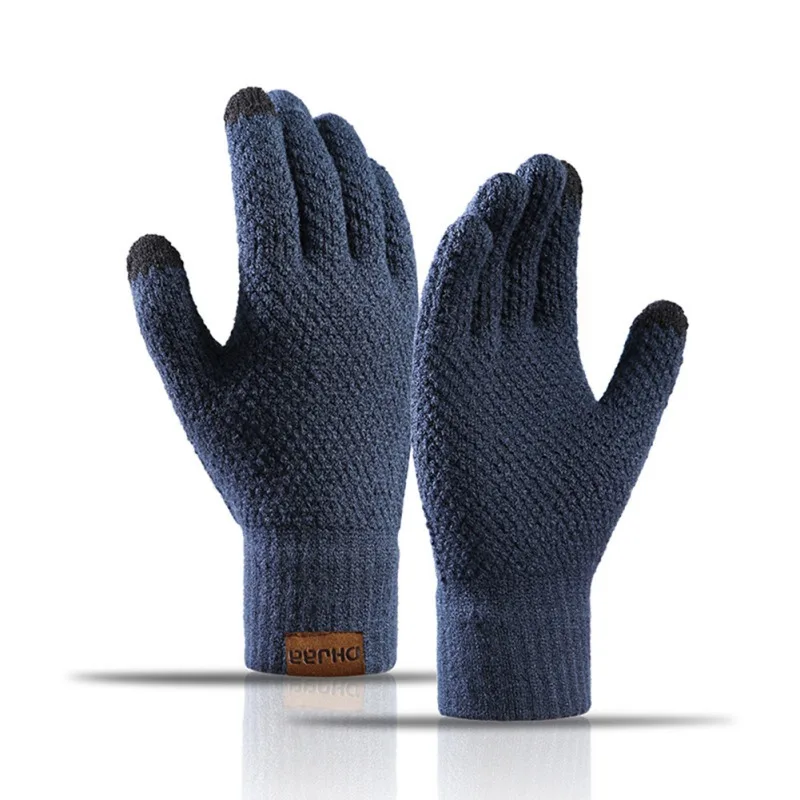 2 pcs/Lot Winter Knitted Windproof Full Finger Gloves Men Women Outdoor Running Cycling Touch Screen High Quality Soft Gloves
2 pcs/Lot Winter Knitted Windproof Full Finger Gloves Men Women Outdoor Running Cycling Touch Screen High Quality Soft Gloves