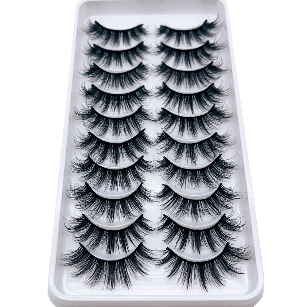 NEW 10 Pairs Natural False Eyelashes Fake Lashes Long Makeup 3d Mink Lashes Extension Eyelash Mink Eyelashes for Beauty
NEW 10 Pairs Natural False Eyelashes Fake Lashes Long Makeup 3d Mink Lashes Extension Eyelash Mink Eyelashes for Beauty