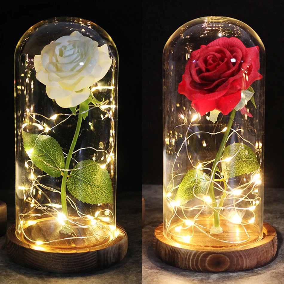 Светильник «Красавица и Чудовище» со стеклянной крышкой и цветком Галактики, светодиодная лампа на батарейках, подарок на День святого Вал...
Светильник «Красавица и Чудовище» со стеклянной крышкой и цветком Галактики, светодиодная лампа на батарейках, подарок на День святого Вал...