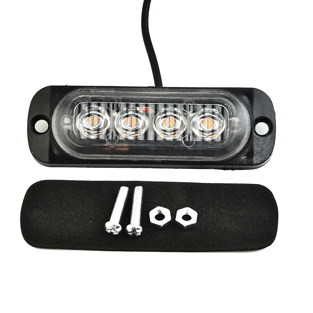 4Pcs 4 LED Auto LKW Notfall Amber Beacon Panne 12/24V Hellgelbes Licht Fit For Multiple Emergencies Warning Lamp
4Pcs 4 LED Auto LKW Notfall Amber Beacon Panne 12/24V Hellgelbes Licht Fit For Multiple Emergencies Warning Lamp