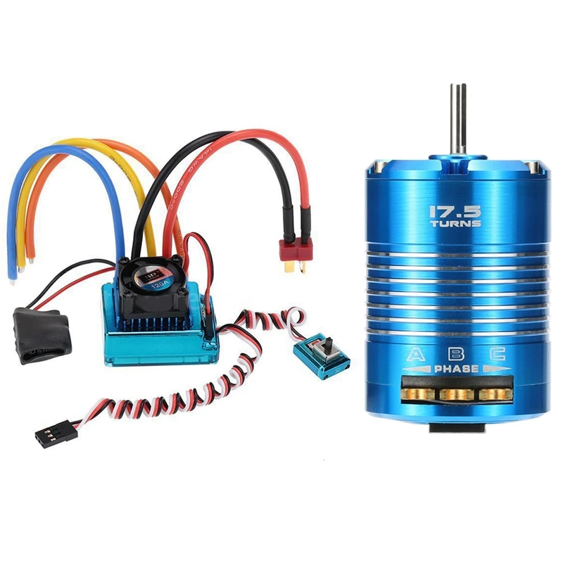 120A Sensored Brushless Speed Controller ESC With High Efficiency 540 17.5T 2200KV Sensored Brushless Motor
120A Sensored Brushless Speed Controller ESC With High Efficiency 540 17.5T 2200KV Sensored Brushless Motor