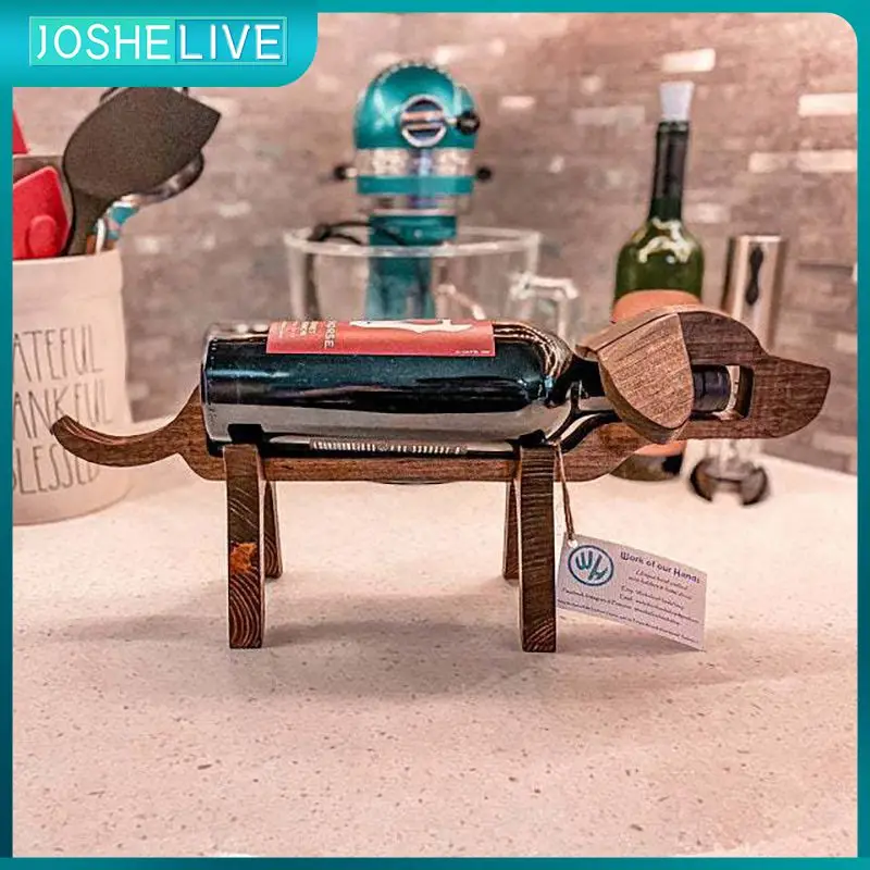 Wine Rack Wooden Beagle Wine Holder Pig Ornaments Home Wine Cabinet Decoration Crafts Barware Bar Supplies Accessories 2021 Hot
Wine Rack Wooden Beagle Wine Holder Pig Ornaments Home Wine Cabinet Decoration Crafts Barware Bar Supplies Accessories 2021 Hot