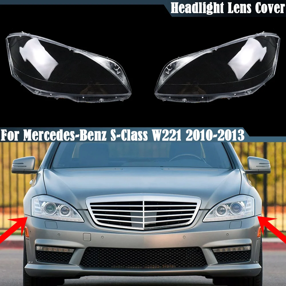 For Benz S-Class W221 S280 S300 S350 S500 2010-2013 Headlight Cover Lampshdade Headlamp Shell Plexiglass Replace Original Lens
For Benz S-Class W221 S280 S300 S350 S500 2010-2013 Headlight Cover Lampshdade Headlamp Shell Plexiglass Replace Original Lens