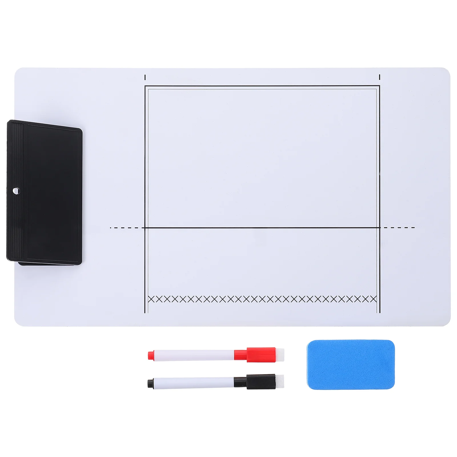 1 Set of Volleyball Coaching Board Portable Tactics Clipboard Trainer Marker (White)
1 Set of Volleyball Coaching Board Portable Tactics Clipboard Trainer Marker (White)
