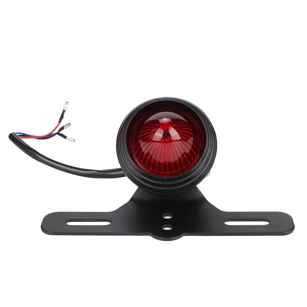Universal Vintage Style Motorcycle LED Light Tail Brake Light Lamp With License Plate Bracket
Universal Vintage Style Motorcycle LED Light Tail Brake Light Lamp With License Plate Bracket