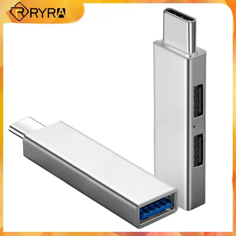 RYRA 3.0 USB C Hub 3 Ports Multi Splitter Adapter Type C Expansion Dock Fast Speed Extender Laptop Computer Computer Accessories
RYRA 3.0 USB C Hub 3 Ports Multi Splitter Adapter Type C Expansion Dock Fast Speed Extender Laptop Computer Computer Accessories