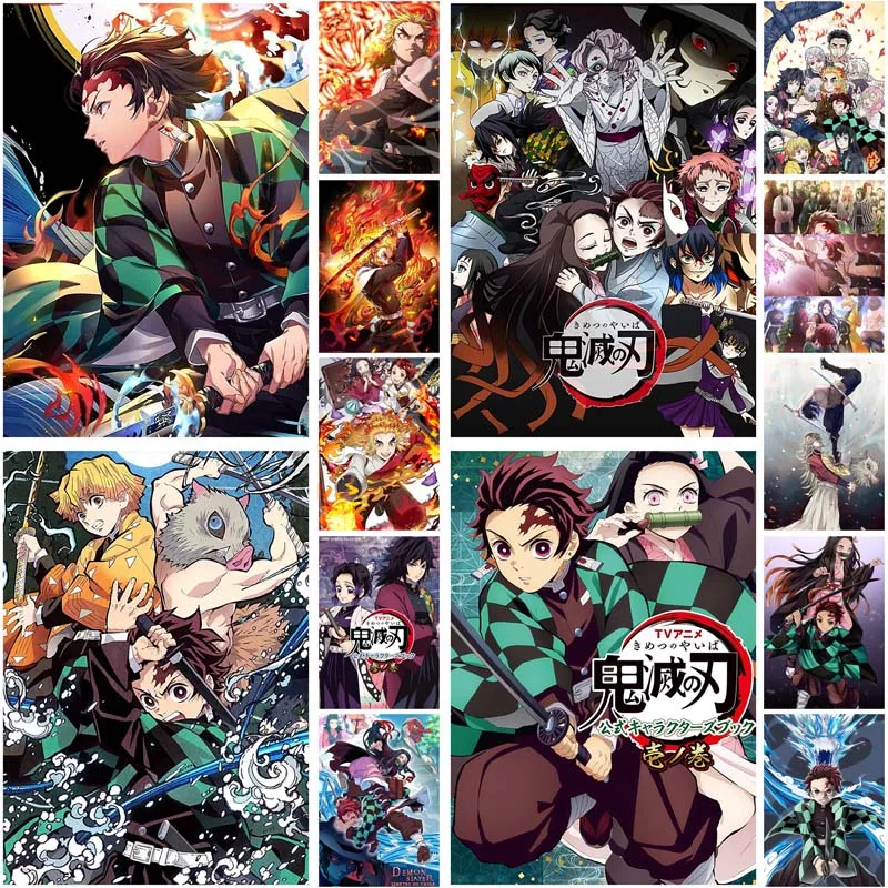 Comic Movie Posters Demon Slayer Mugen Train Anime Poster White Coated Paper Art Painting Pictures for Home Decor Wall Stickers
Comic Movie Posters Demon Slayer Mugen Train Anime Poster White Coated Paper Art Painting Pictures for Home Decor Wall Stickers