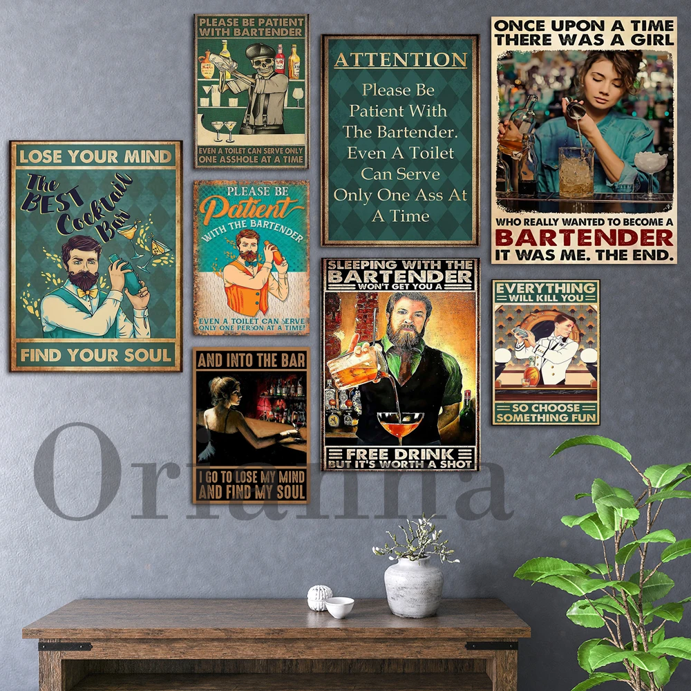 Будьте терпеливы с забавными цитатами, будьте внимательны, винтажное настенное искусство для декора бара, постер для напитков, украшение дл...
Будьте терпеливы с забавными цитатами, будьте внимательны, винтажное настенное искусство для декора бара, постер для напитков, украшение дл...