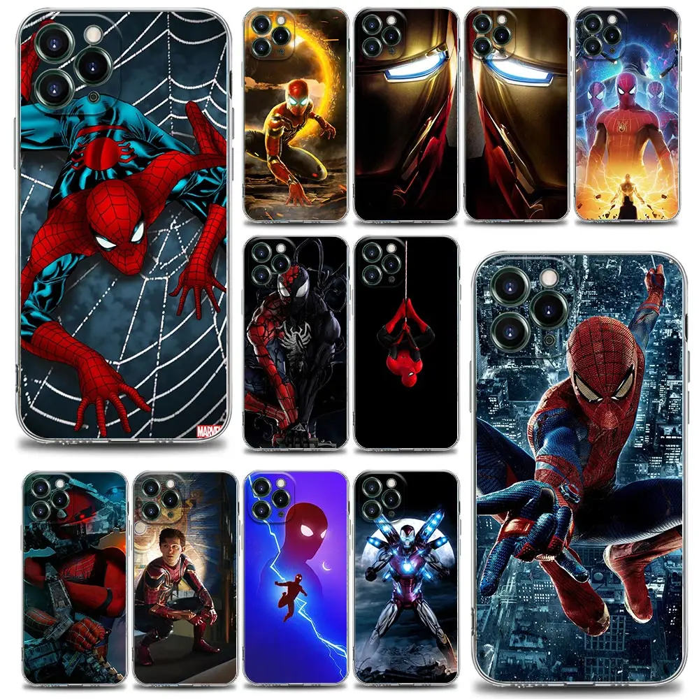 Marvel's Spider-Man 3 Generations Clear Phone Case for Apple iPhone 13 12 11 SE 2022 X XR XS 8 7 6 6S Pro Max Plus Mini TPU Case
Marvel's Spider-Man 3 Generations Clear Phone Case for Apple iPhone 13 12 11 SE 2022 X XR XS 8 7 6 6S Pro Max Plus Mini TPU Case