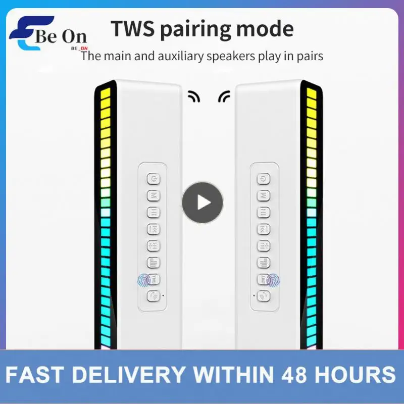 bluetooth-compatible Speaker Portable Tws Music Rhythm Light Ba Subwoofer Atmosphere Rhythm Light M8 3d Surround
bluetooth-compatible Speaker Portable Tws Music Rhythm Light Ba Subwoofer Atmosphere Rhythm Light M8 3d Surround