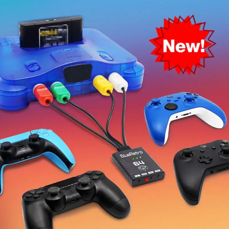 -compatible Multiplayer Multi-functional Reset Button Controller 1 To 4 For 64 Game Accessory
-compatible Multiplayer Multi-functional Reset Button Controller 1 To 4 For 64 Game Accessory