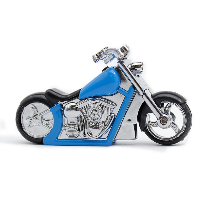 New Personality Creative Motorcycle Lighter Butane Gas Lighter Metal Straight-Through Lighter With Flashlight Men's Small Toy
New Personality Creative Motorcycle Lighter Butane Gas Lighter Metal Straight-Through Lighter With Flashlight Men's Small Toy