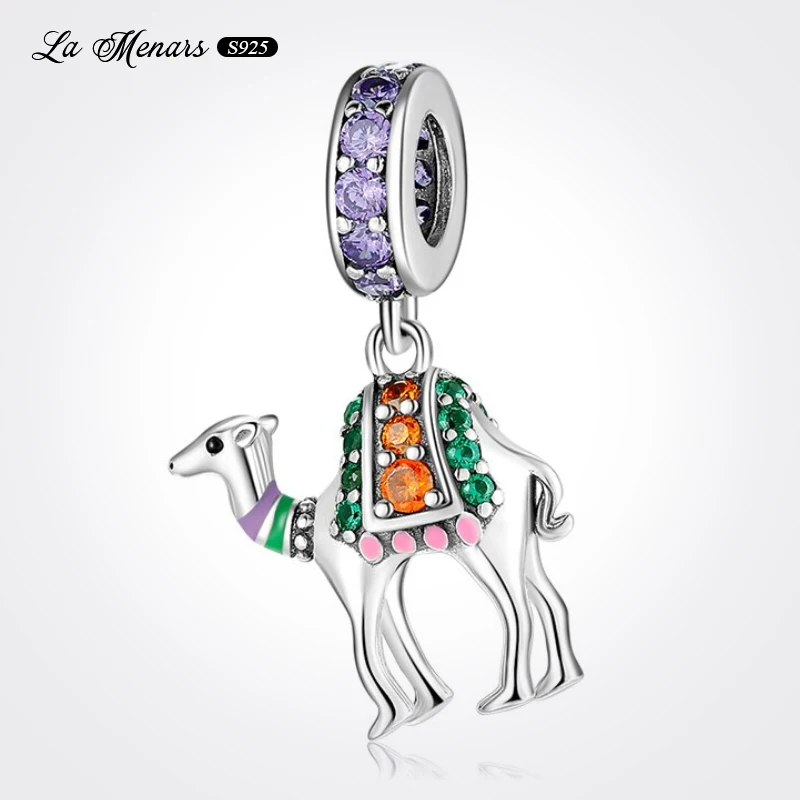 Colorful Desert CamelDangle Charm Fit Original Pandora Charm Bracelet Genuine Silver Plating For Woman Jewelry DIY Making
Colorful Desert CamelDangle Charm Fit Original Pandora Charm Bracelet Genuine Silver Plating For Woman Jewelry DIY Making