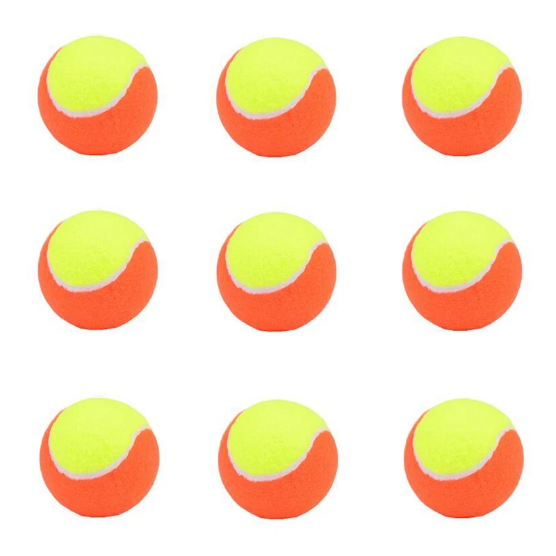 Top!-9 PCS Elasticity Soft Beach Tennis Ball High Quality Training Sport Rubber Tennis Balls
Top!-9 PCS Elasticity Soft Beach Tennis Ball High Quality Training Sport Rubber Tennis Balls