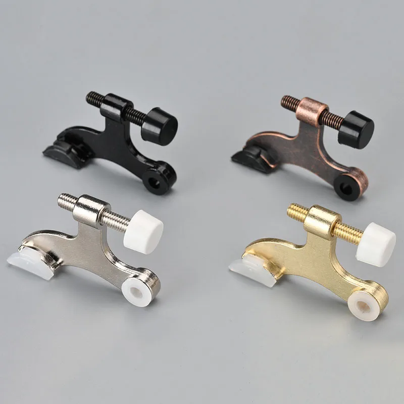 2PCS Hinge Pin Door Stop Adjustable Heavy Duty Hidden Door Stop with Rubber Buffer Damper Door Hardware
2PCS Hinge Pin Door Stop Adjustable Heavy Duty Hidden Door Stop with Rubber Buffer Damper Door Hardware
