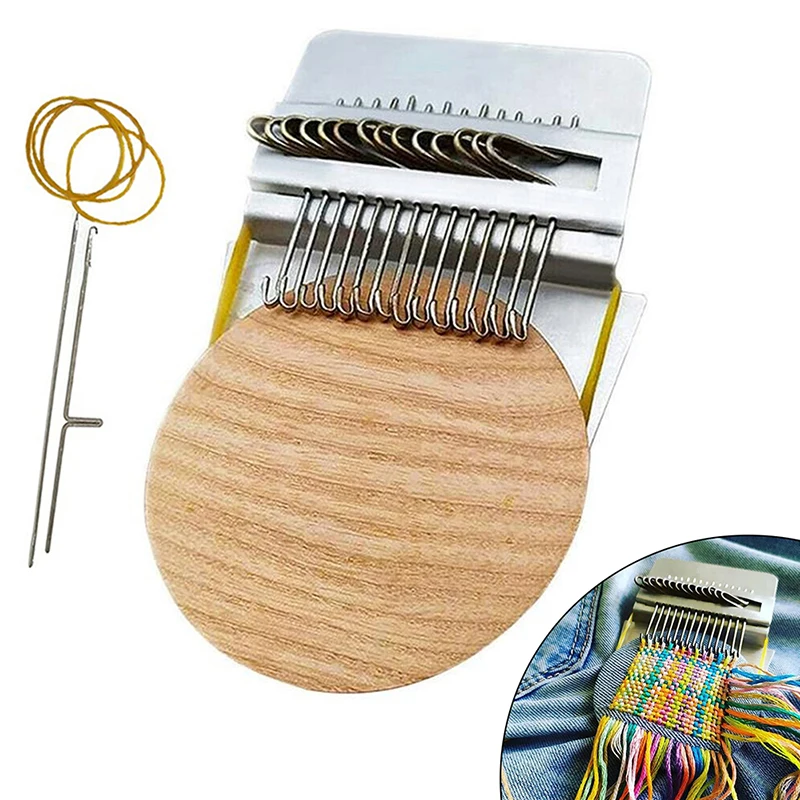 1pc DIY Small Textile Machine Weave Tool Wooden Convenient Darning Machine for Mending Clothes Quickly Easily
1pc DIY Small Textile Machine Weave Tool Wooden Convenient Darning Machine for Mending Clothes Quickly Easily