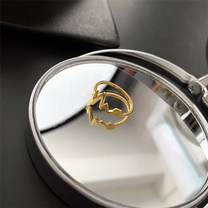 Wave Titanium Steel Ring Women INS Fashion Simple Temperament Fashion Personality Finger Ring Jewelry
Wave Titanium Steel Ring Women INS Fashion Simple Temperament Fashion Personality Finger Ring Jewelry