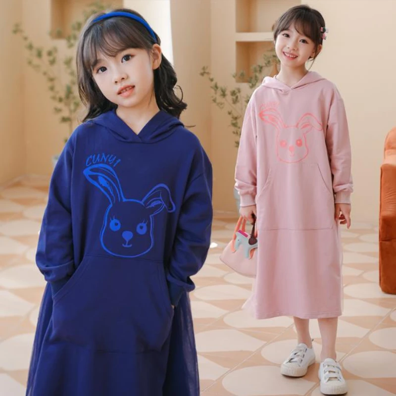 Spring and Autumn Hooded Costume for Girls Dress Letter Dresses With Long Sleeves Clothes Casual Clothing Offers Free Shipping
Spring and Autumn Hooded Costume for Girls Dress Letter Dresses With Long Sleeves Clothes Casual Clothing Offers Free Shipping