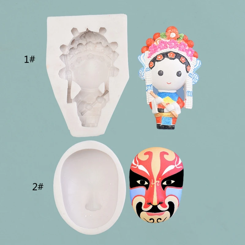 3D Silicone Mold Clay Mold Non-stick Easy to De-mold Resin Casting Mold for DIY Candle Plaster Clay Art Crafts Ornaments
3D Silicone Mold Clay Mold Non-stick Easy to De-mold Resin Casting Mold for DIY Candle Plaster Clay Art Crafts Ornaments