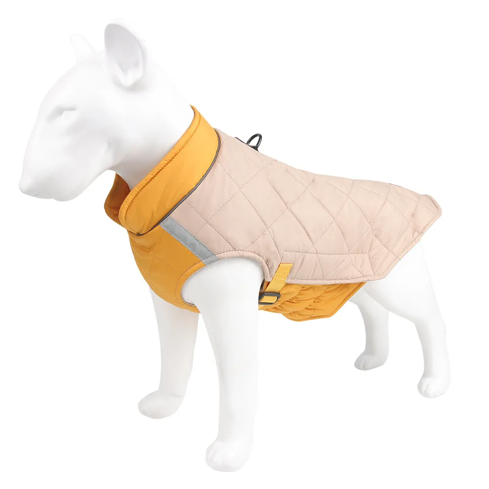 Winter Dog Clothes Cotton Coat Thicker Puppy Jacket Reflective Dog Clothes Warm Pet Clothes Vest for French Bulldog Small Medium
Winter Dog Clothes Cotton Coat Thicker Puppy Jacket Reflective Dog Clothes Warm Pet Clothes Vest for French Bulldog Small Medium