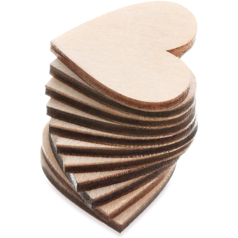 5-100pcs Unfinished Wooden Heart Shape Blank Wood Slices 1cm - 10cm DIY Wooden Crafts for Christmas Painting Wedding Party Decor
5-100pcs Unfinished Wooden Heart Shape Blank Wood Slices 1cm - 10cm DIY Wooden Crafts for Christmas Painting Wedding Party Decor