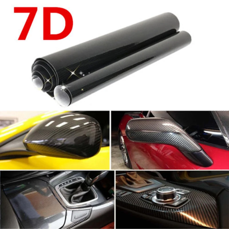 Water Proof Car Foil 7D Premium High Gloss Carbon Fiber Vinyl Wrap Bubble Car Free Air Release Decal
Water Proof Car Foil 7D Premium High Gloss Carbon Fiber Vinyl Wrap Bubble Car Free Air Release Decal