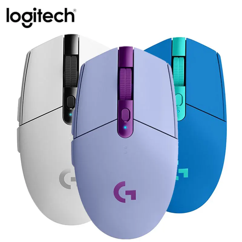 Беспроводная мышь Logitech с 6 программируемыми кнопками, USB HERO сенсор, 12000DPI, Регулируемая игровая оптическая мышь Logitech G304
Беспроводная мышь Logitech с 6 программируемыми кнопками, USB HERO сенсор, 12000DPI, Регулируемая игровая оптическая мышь Logitech G304