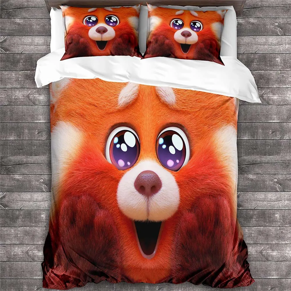 Disney Movie Turning Red Cartoon Luxury Bedding Sets Children Bedroom Comforter Cover Double Quilt Cover Pillowcase 3-Piece Gift
Disney Movie Turning Red Cartoon Luxury Bedding Sets Children Bedroom Comforter Cover Double Quilt Cover Pillowcase 3-Piece Gift