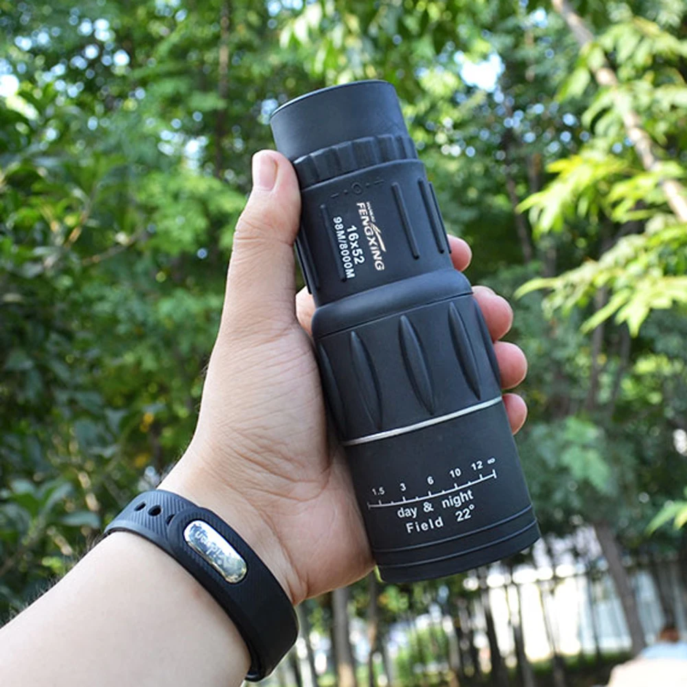 Travel Hunting Monocular Telescope Blue Anti-Reflection Film Low Light Vision Handy Telescope Outdoor Tool Giving Membrane Cloth
Travel Hunting Monocular Telescope Blue Anti-Reflection Film Low Light Vision Handy Telescope Outdoor Tool Giving Membrane Cloth