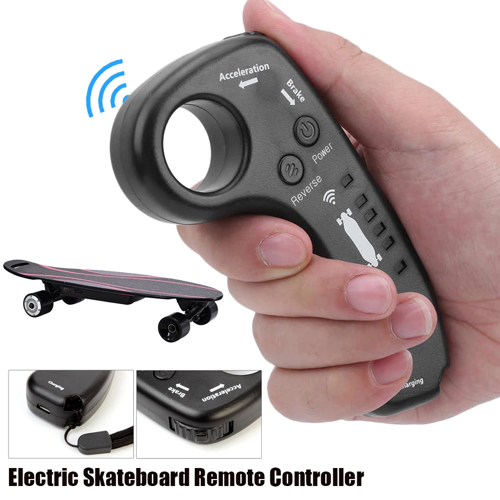 2.4Ghz Electric Skateboard Remote Control Wireless Scooter Remote Controller Receiver For Longboard Four-Wheel Skateboard
2.4Ghz Electric Skateboard Remote Control Wireless Scooter Remote Controller Receiver For Longboard Four-Wheel Skateboard