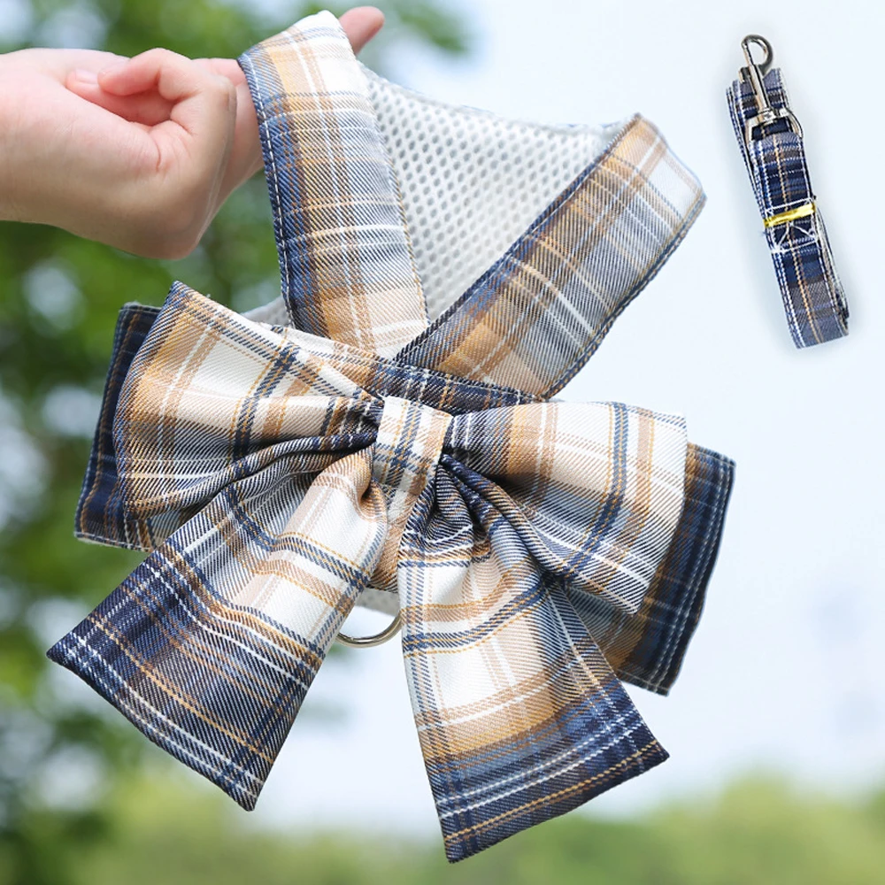 Dog Cat Harness Leash Set Bowknot Dresses Puppy Clothes for Small Dog Vest Dress Clothes Teddy French Bulldog Pet Supplies Skirt
Dog Cat Harness Leash Set Bowknot Dresses Puppy Clothes for Small Dog Vest Dress Clothes Teddy French Bulldog Pet Supplies Skirt