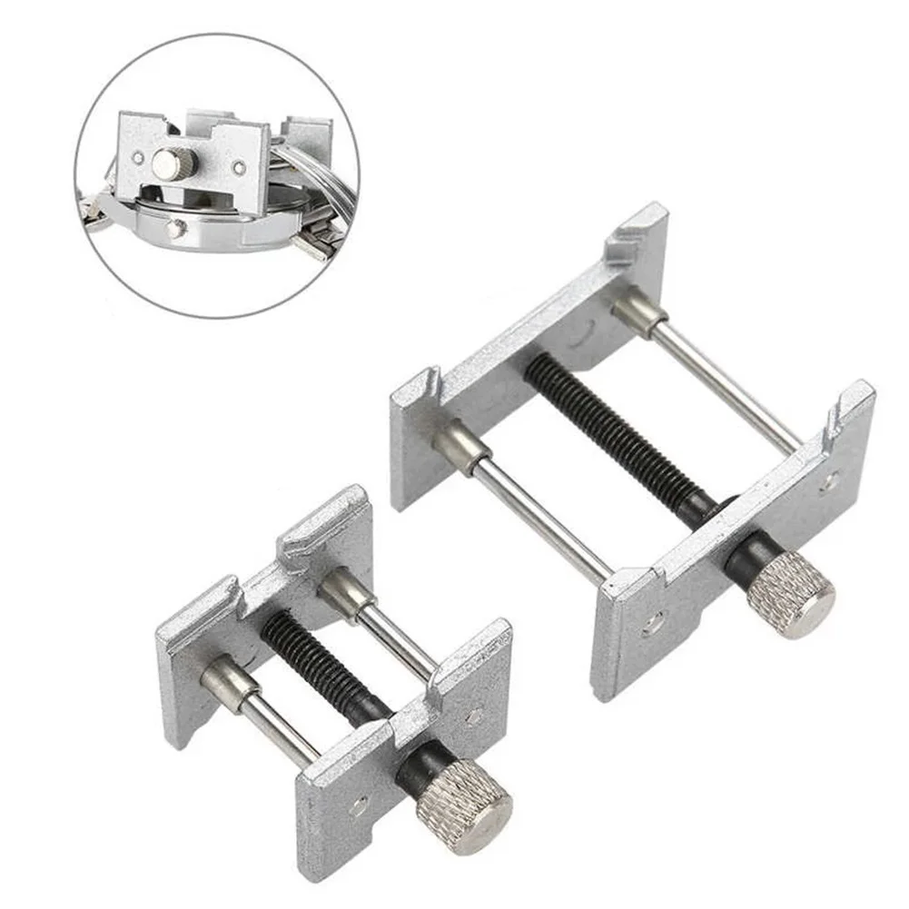 2pcs Watch Movement Holder Metal 2-in-1 Watch Movement Clip Fixed Base For Prevent Scratch Watch Repair Hand Tool
2pcs Watch Movement Holder Metal 2-in-1 Watch Movement Clip Fixed Base For Prevent Scratch Watch Repair Hand Tool