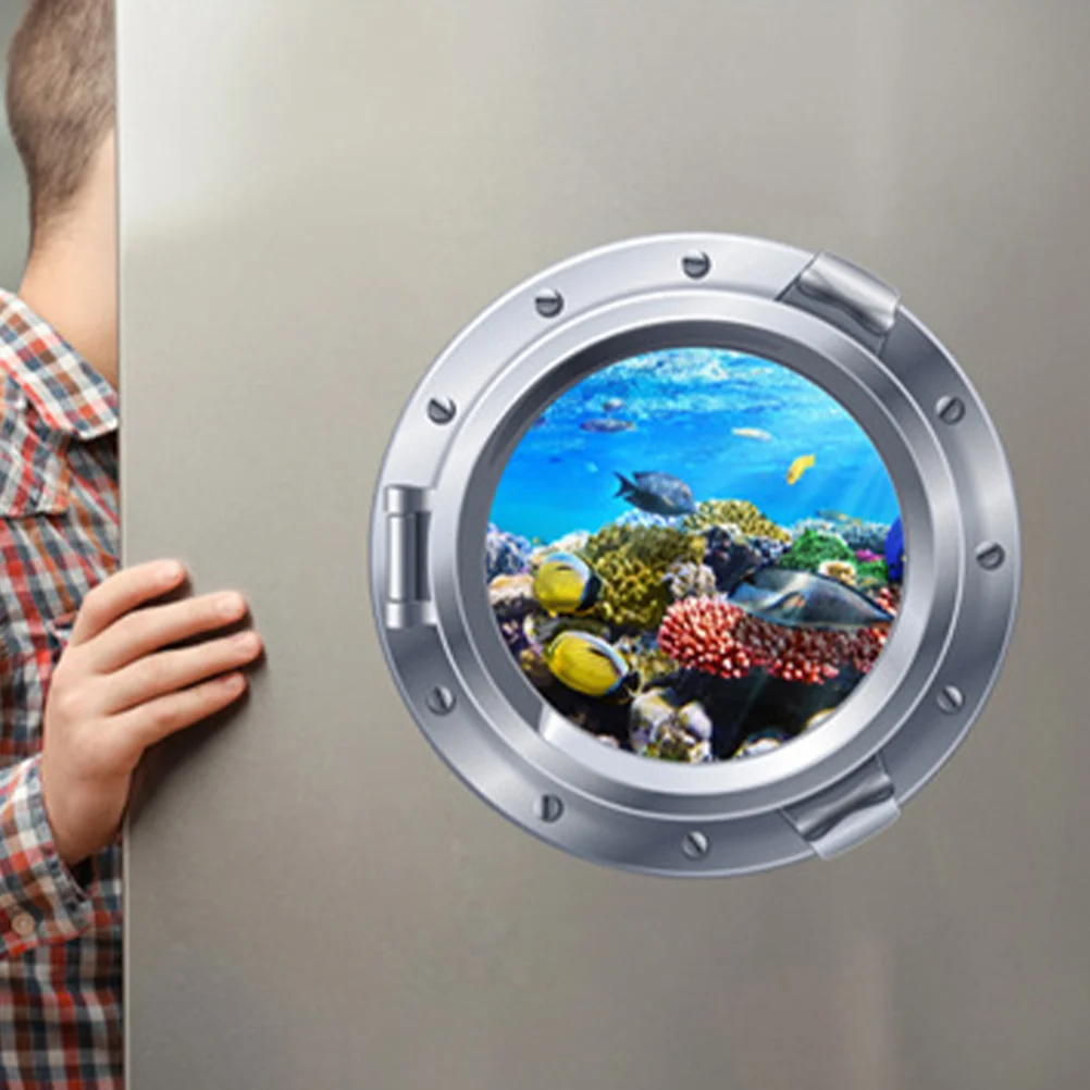 

DIY Supply Ocean Creatures Wall Sticker Marine Animals Cartoon Self-adhesive Decals Sea Bedroom Stickers Kindergarten Decor