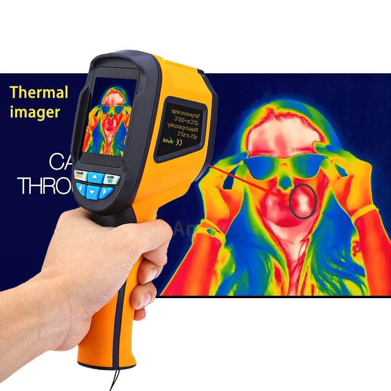 Waterproof rating IP65 handheld thermal imaging camera HTI HT-02 for car inspection electronic repairment
Waterproof rating IP65 handheld thermal imaging camera HTI HT-02 for car inspection electronic repairment