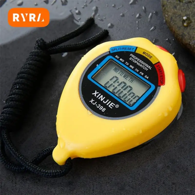 Stopwatch Waterproof Digital LCD Portable Handheld Pocket Clock Professional Runner Sport Strap Wristband Timer Count Cronometro
Stopwatch Waterproof Digital LCD Portable Handheld Pocket Clock Professional Runner Sport Strap Wristband Timer Count Cronometro