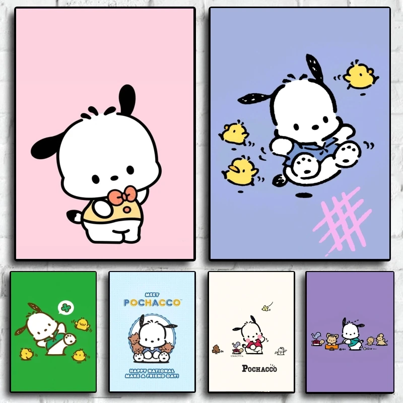 Canvas Artwork Painting Sanrios Pachacco Children Gifts Children's Bedroom Decor Poster Home Cartoon Character Picture Hanging
Canvas Artwork Painting Sanrios Pachacco Children Gifts Children's Bedroom Decor Poster Home Cartoon Character Picture Hanging