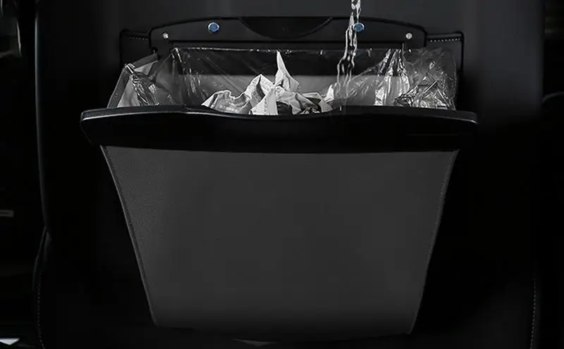 Vehicle Garbage Cans Universal Car Garbage Trash Bag Waterproof Magnetic Seat Back Hanging Leather Storage Pocket For Cars 
Vehicle Garbage Cans Universal Car Garbage Trash Bag Waterproof Magnetic Seat Back Hanging Leather Storage Pocket For Cars
