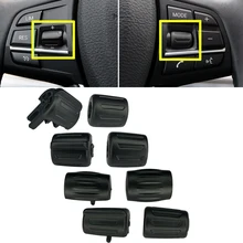 Black Car Multi-function Steering Wheel Control Knob Button For BMW 3 4 5 GT 6 7 Series F30 F35 F34 F36 F10 F11 F12 F07 F01 F02