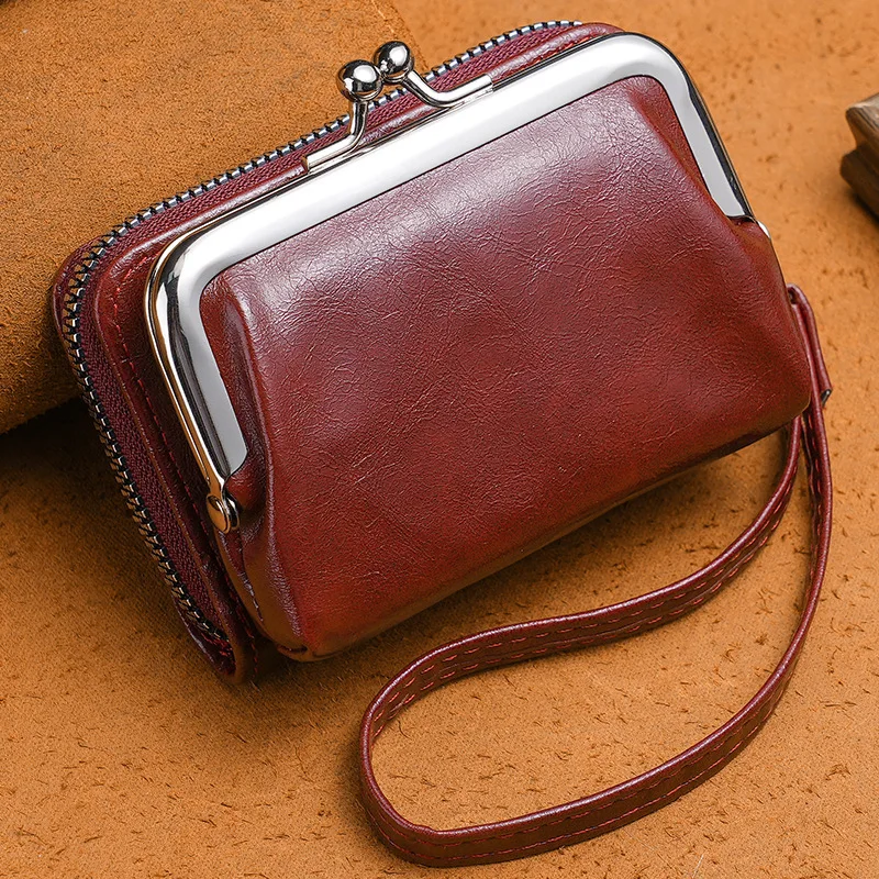 2023 New Women's Wallets Handbag Clutches Mini Organ Card Money Holder Solid Color Retro Horizontal Wrist Zero Purse Leather Bag 
2023 New Women's Wallets Handbag Clutches Mini Organ Card Money Holder Solid Color Retro Horizontal Wrist Zero Purse Leather Bag