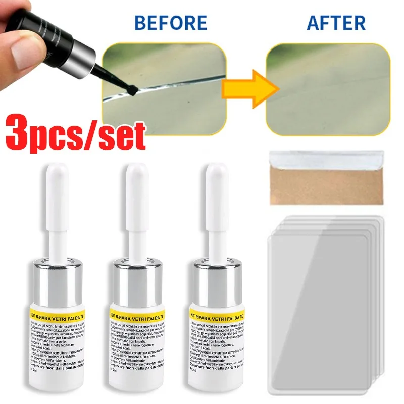 Car Glass Scratch Repair Fluid Agent Set Windscreen Window Glass Nano Scratch Crack CrackResin Repair Agent Tools
Car Glass Scratch Repair Fluid Agent Set Windscreen Window Glass Nano Scratch Crack CrackResin Repair Agent Tools