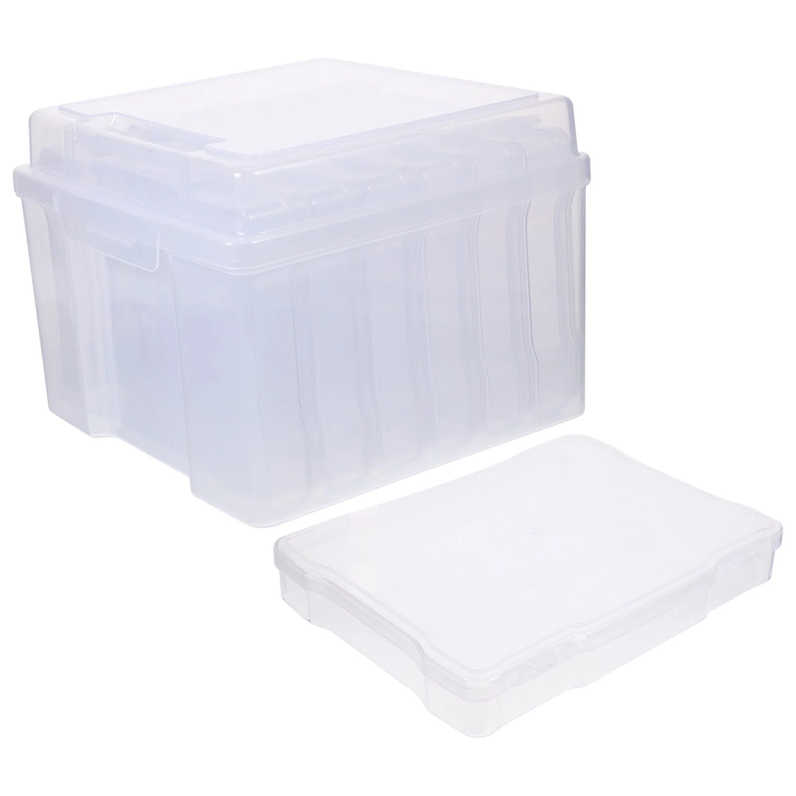 1 Set of Multi-functional Photo Storage Containers Photo Organizer Picture Box Photo Storage Box Clear Box Photo Case
1 Set of Multi-functional Photo Storage Containers Photo Organizer Picture Box Photo Storage Box Clear Box Photo Case