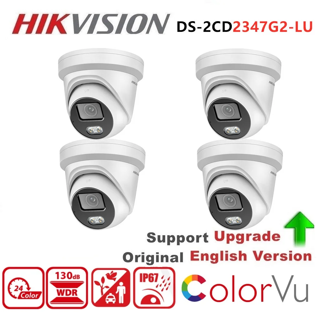 Новая Сетевая камера Hikvision DS-2CD2347G2-LU ColorVu, сетевая камера POE с белым светом, диапазон 30 м, H.265 + IP67, 4 МП, внутренняя IP-камера с микрофоном
Новая Сетевая камера Hikvision DS-2CD2347G2-LU ColorVu, сетевая камера POE с белым светом, диапазон 30 м, H.265 + IP67, 4 МП, внутренняя IP-камера с микрофоном