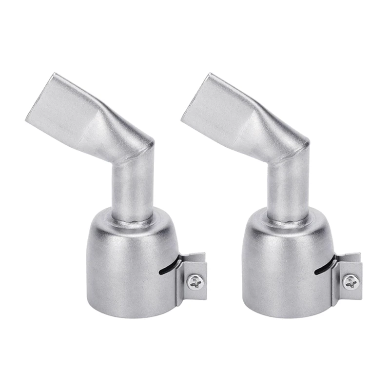 20mm Hot Air Gun Nozzle 2Pcs Welding Gun Nozzle Flat 120 Degree Stainless Steel Hot Air Plastic Weld Torch Accessories
20mm Hot Air Gun Nozzle 2Pcs Welding Gun Nozzle Flat 120 Degree Stainless Steel Hot Air Plastic Weld Torch Accessories