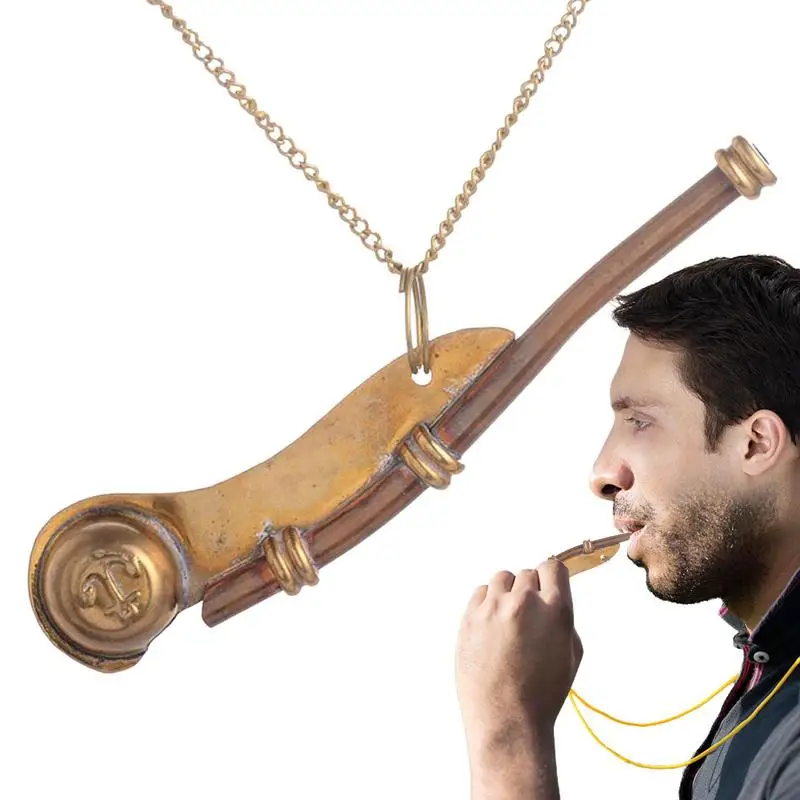 Protable Sailor Whistle NauticalBoatswain Brass Crafted Bosun Pipe Whistle Portable Copper Boatswain Whistle Chain ForNautical
Protable Sailor Whistle NauticalBoatswain Brass Crafted Bosun Pipe Whistle Portable Copper Boatswain Whistle Chain ForNautical