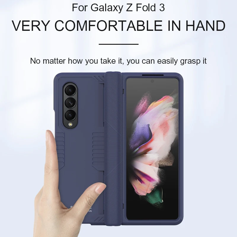 Удобный матовый защитный чехол на ощупь для Samsung Galaxy Z, Складывающийся трехмерный складной нескользящий чехол для телефона
Удобный матовый защитный чехол на ощупь для Samsung Galaxy Z, Складывающийся трехмерный складной нескользящий чехол для телефона